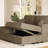 Bianca 2 Seats Plush Corduroy Modular Sofa Sleeper Memory Foam Sofa Bed With Storage For Living Room And Office-1524294333
