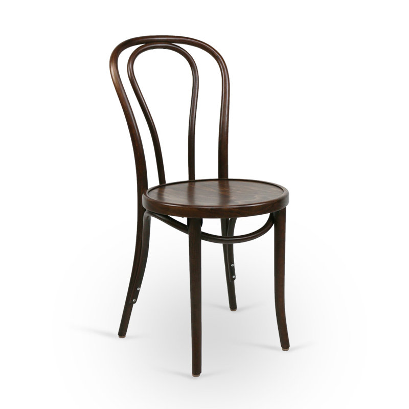 GB-118 VS LQ Side Chair, Walnut Lacquer