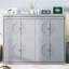 Grand lit escamotable mural, gris-723826960-723826957