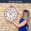 Horloge murale 27,5 po Dilsey