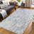 Nalder Geometric Gray Area Rug-1818899414