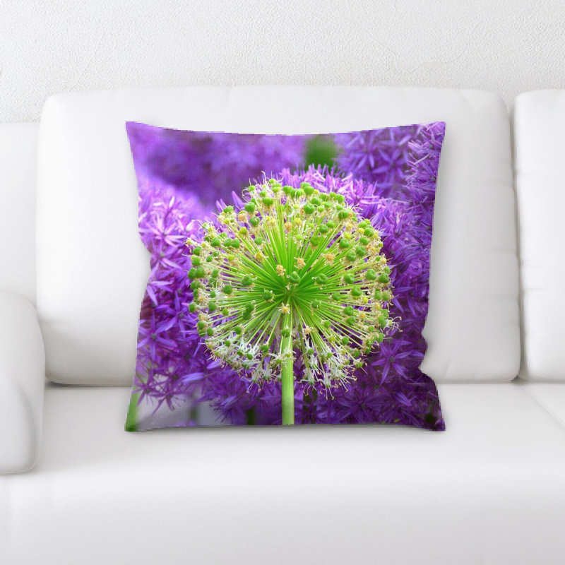 Coussin décoratif en fleur