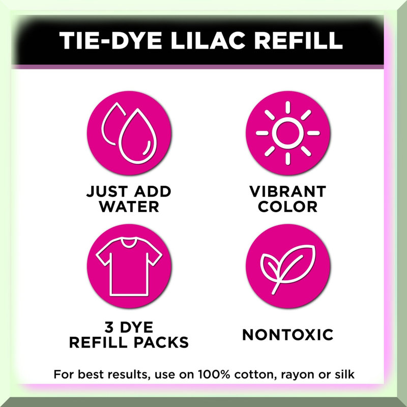 Lilaclicious Dye Refill Packs, 3 Pack, 4 oz Each