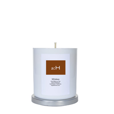 a:H Whiskey Scented Candle