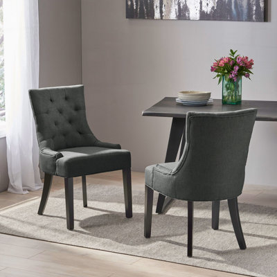 Tufted Upholstered Side Chairs