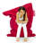 Junior Stonewashed Bean Bag-14561320