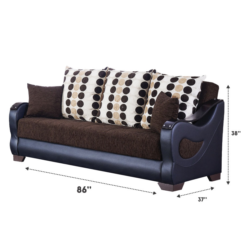 Loudoun 86'' Upholstered Sleeper