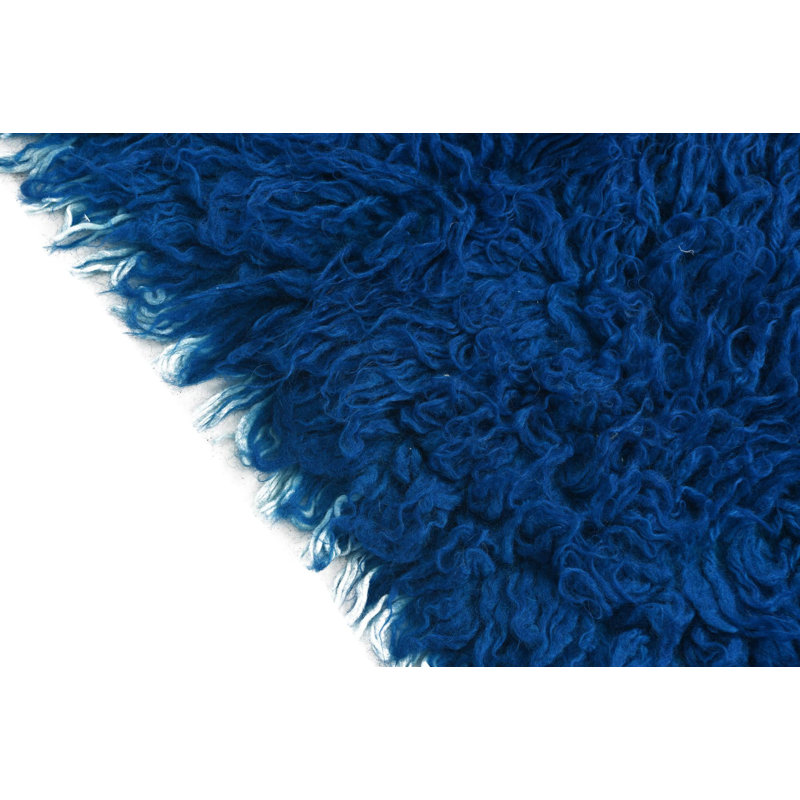 Tapis bleu Oliver
