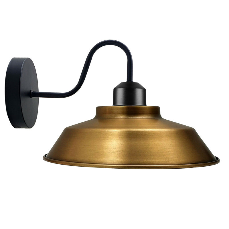 Mcquiston Armed Sconce, Yellow Brass