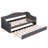 Upholstered Daybed With LED Belt And Trundle-1949385108