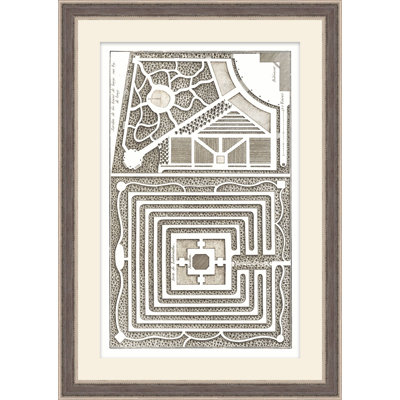 A Garden Design 7 Print by Studio L57 Nouvelle