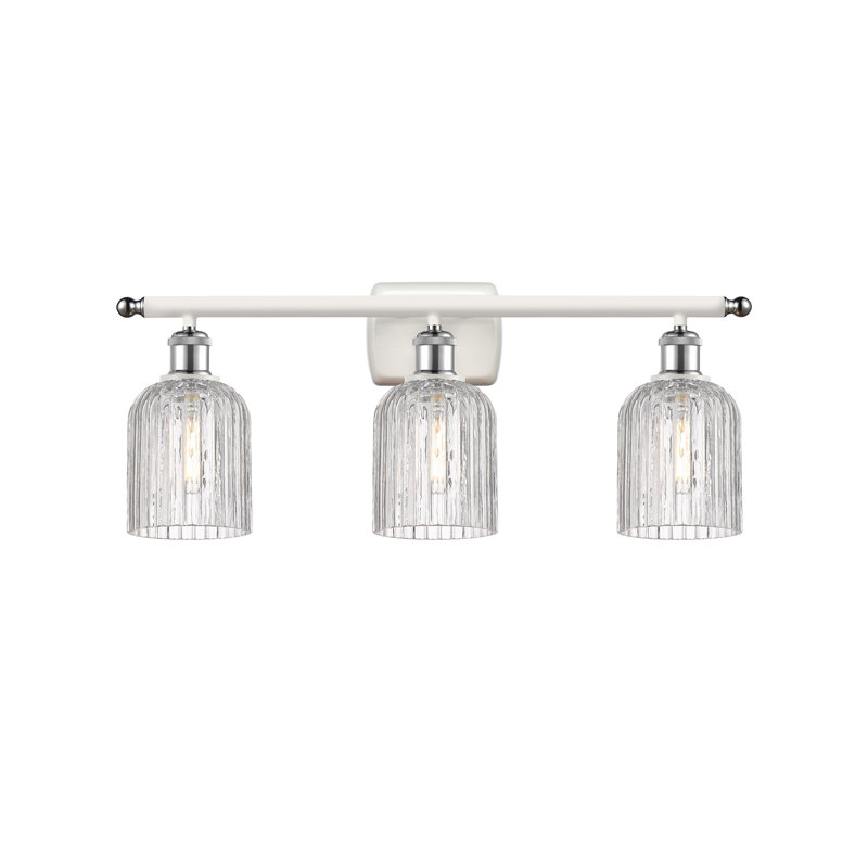 Addeline 3 - Light Dimmable Vanity Light, White Polished Chrome