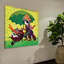 Raccoon With Umbrella - Wrapped Canvas Print-1275578363