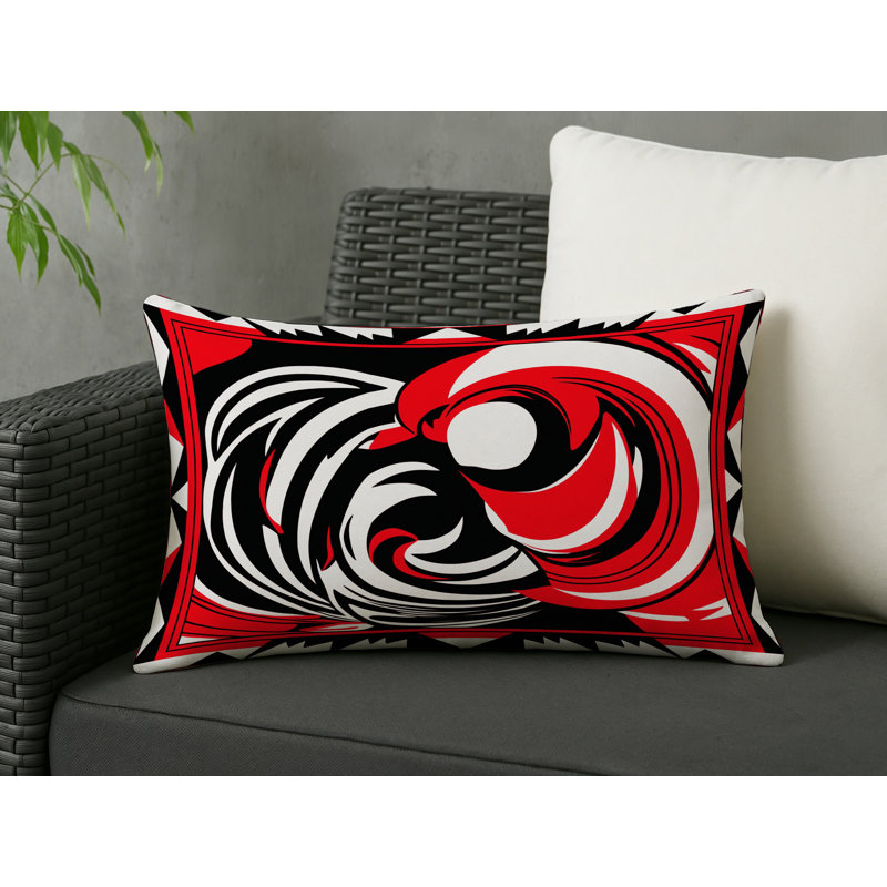 Dusk Dream Indoor And Outdoor Throw Pillow, Rectangle 20"H x 14"W