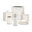 Capiz Blanc Bathroom Tray