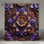 Rideaux de douche à motif floral complexes extra longs