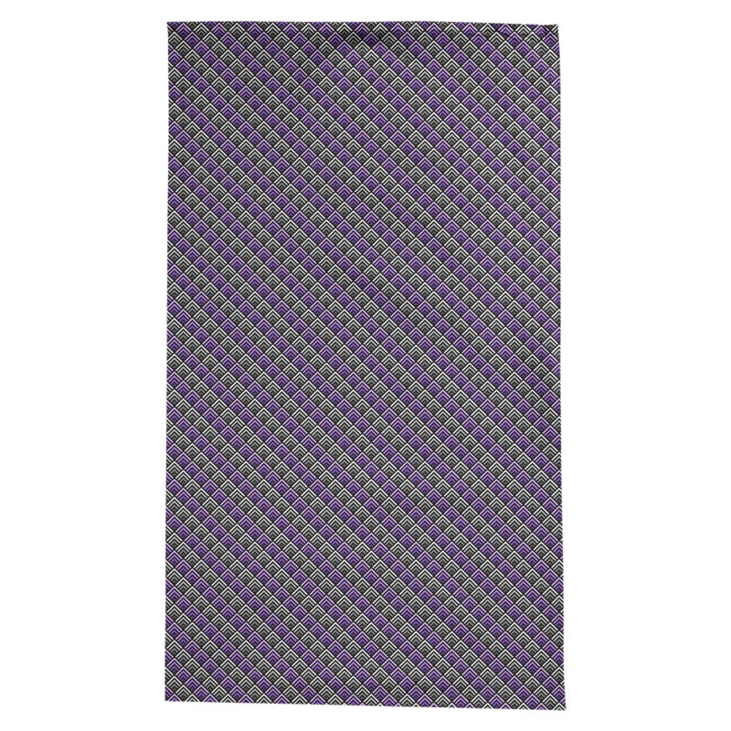 Nappe géométrique Avicia, Mauve / Gris