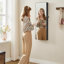 Armoire à bijoux murale avec miroir Mohsin-155025005