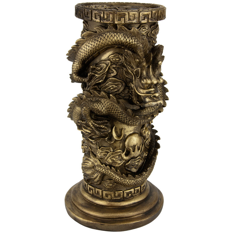 Dragons Statue Pedestal Statue