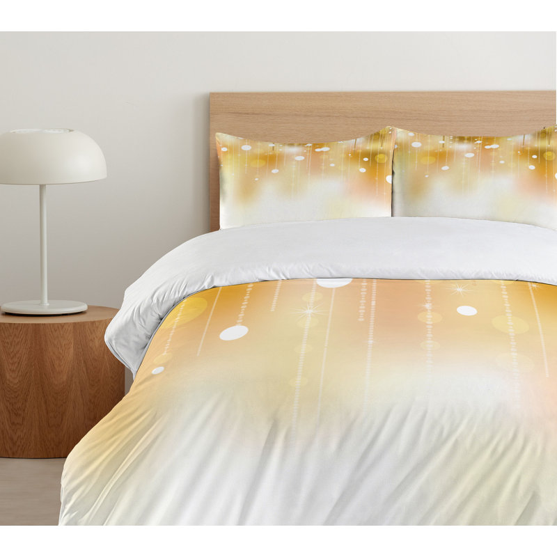 Modern & Contemporary Duvet Cover, King Duvet Cover + 2 King Shams