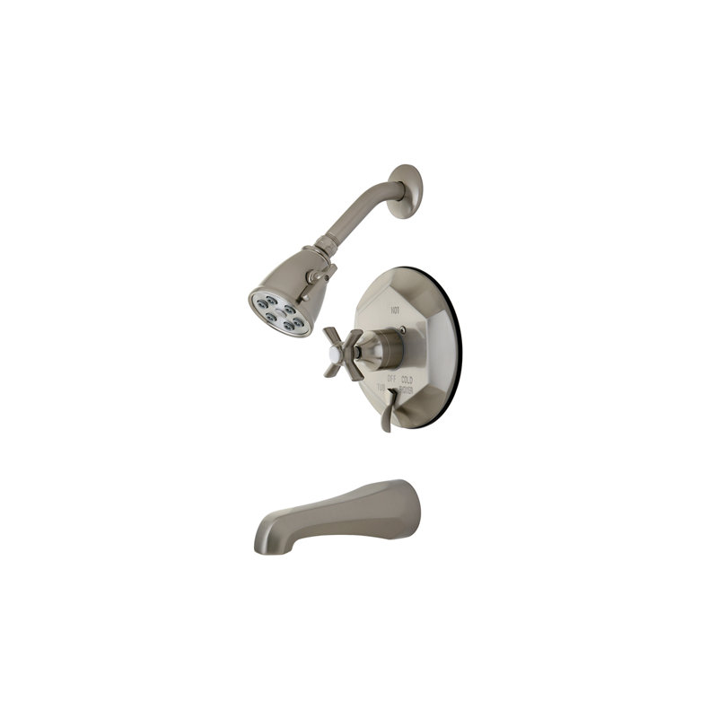 Robinet de baignoire et de douche Millennium, Nickel brossé