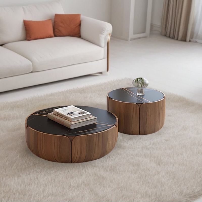 2 tables gigognes avec rangement Frame