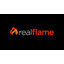 Foyer d'extérieur rectangulaire au propane avec ensemble de conversion au gaz naturel Lanesboro par Real Flame