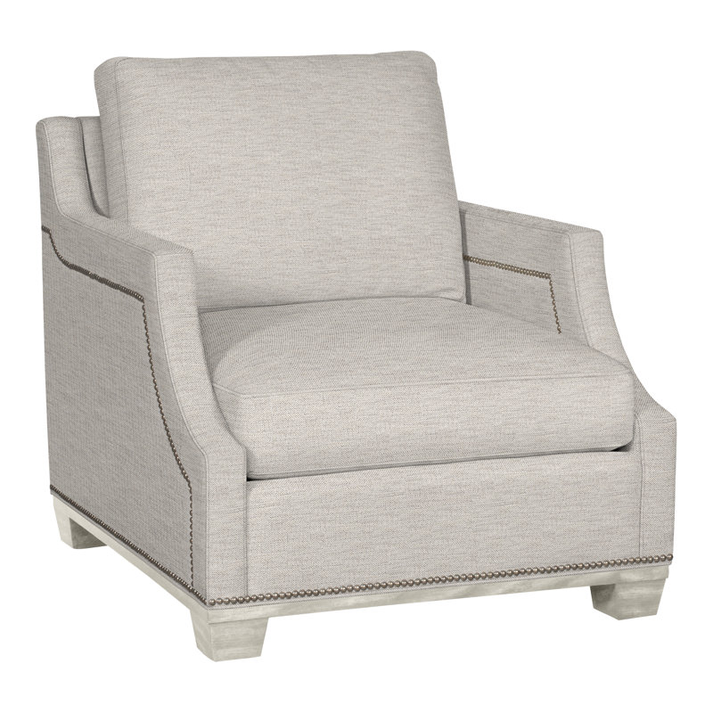 Fauteuil Abingdon de 32 po Michael Weiss, Oui, Impala lin, Wrenn