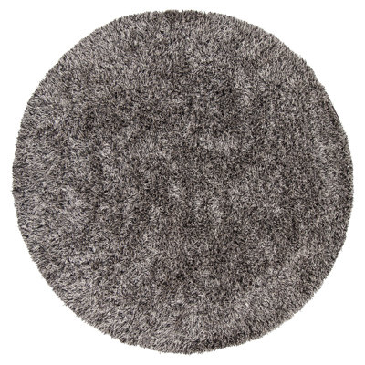 Orchid Shag Wool Area Rug