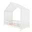 Lit simple avec auvent et balustrades hautes-1924987538