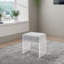 Tabouret de maquillage Tabouret de coiffeuse en acrylique avec charge de 441 lb et coussin de siège de maquillage-1747714760