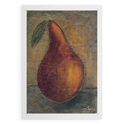 Pear II -Canvas Print Only - NOT FRAMED