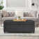 Modular Sectional Storage Ottoman With Wheels