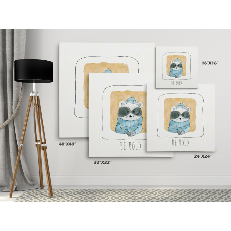 Art « be intelligent » clarinda, H 24 po x l 24 po x P 1,5 po, Toile tendue