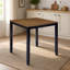 Ensemble de table de salle à manger 5 pièces à hauteur de comptoir avec 4 chaises, ensemble de table à manger en bois classique pour 4 personnes, ensemble de table de salle à manger pour 4 personnes Timeless Farmhouse
