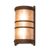 2 - Light Flush Mounted Sconce