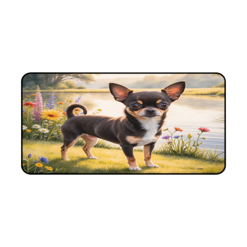 Polyester Desk Pad, 31.5x15.5