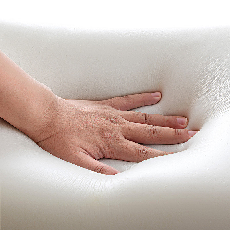 Oreiller en mousse à mémoire de forme ultra-confortable, mi-ferme, idéal pour ceux qui dorment sur le côté, le dos et le ventre