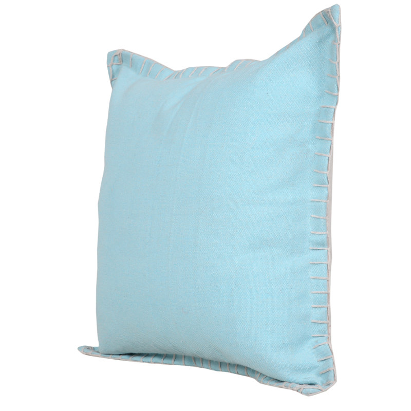 Housse de coussin Madison, Housse de coussin seulement - sans coussin, 20 po x 20 po, Light Blue