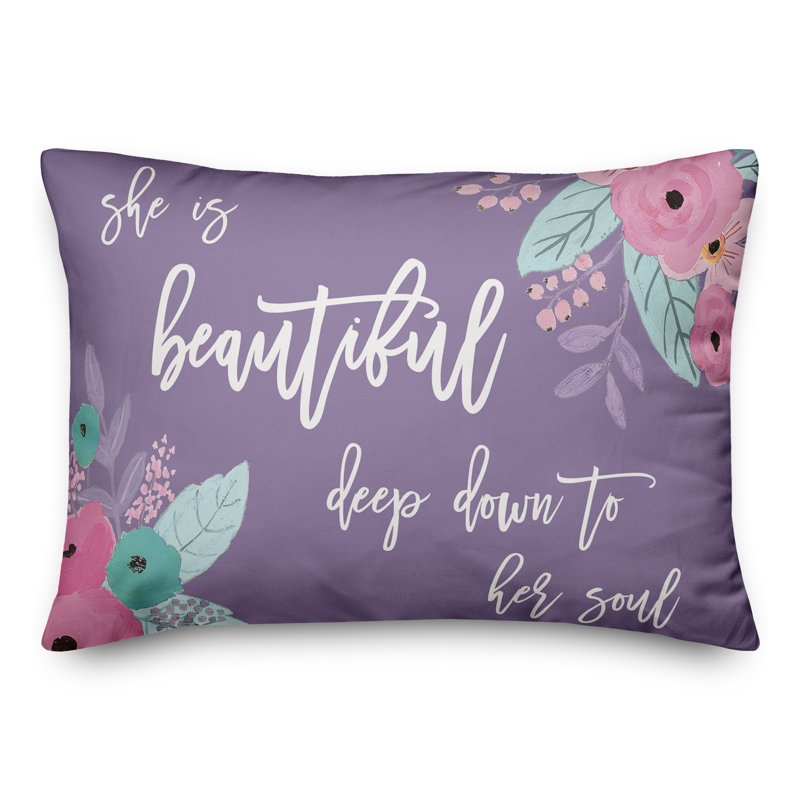 Housse de coussin rectangulaire en polyester 