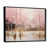 Black Floater Framed
