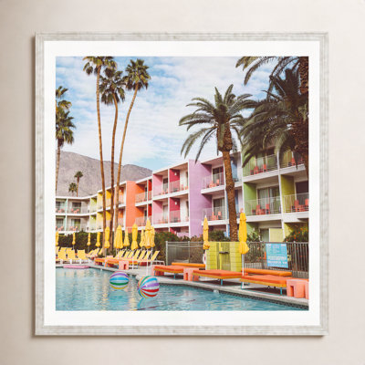 Tulle "Palm Springs Pool Day VII" Print