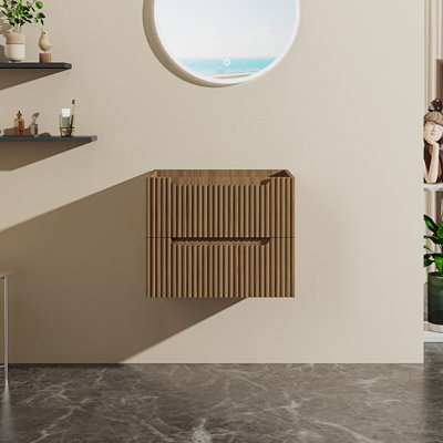 Wall-Mount Bathroom Vanity Cabinet Floating (Cabinet Only)