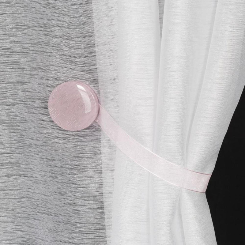 Zortman Fabric 10cm Curtain Tieback, White