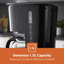 GEEPAS 1.5L Filter Coffee Machine & Toaster Combo Set | 900W Programmable Drip Coffee Maker For Instant Coffee Espresso 40Min Keep Warm Timer 1600W Bread Toaster 7 Browning Levels Crumb Tray-124279022