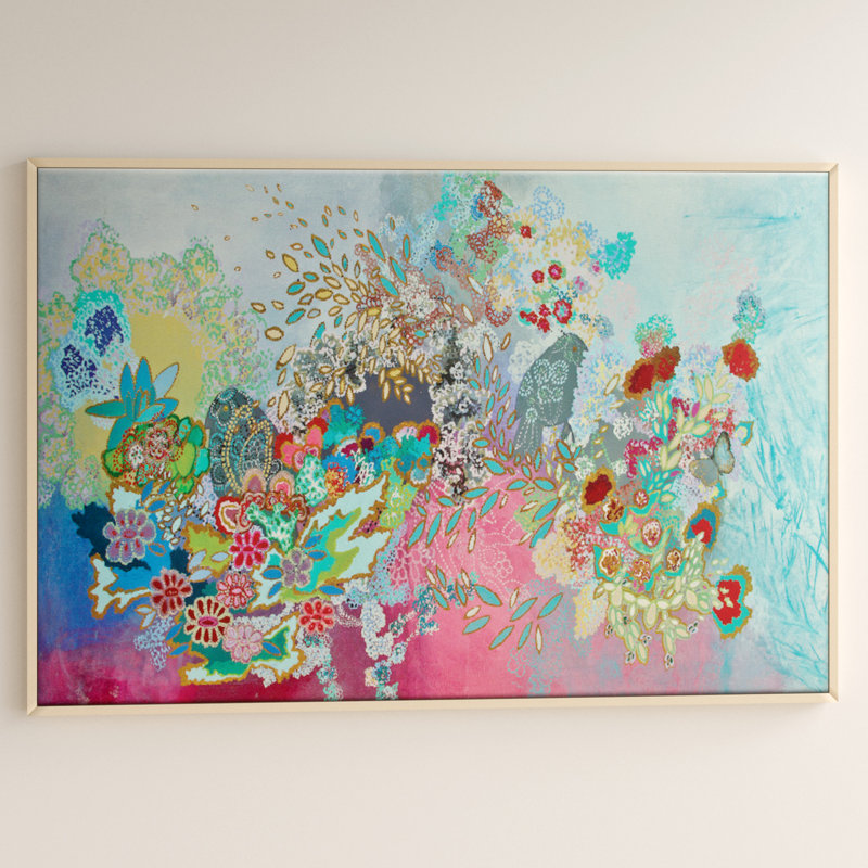 Lia Porto - Painting on Canvas, Timber, 102cm H x 152cm W