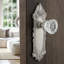 Victorian Plate with Crystal Door Knob-1450050498