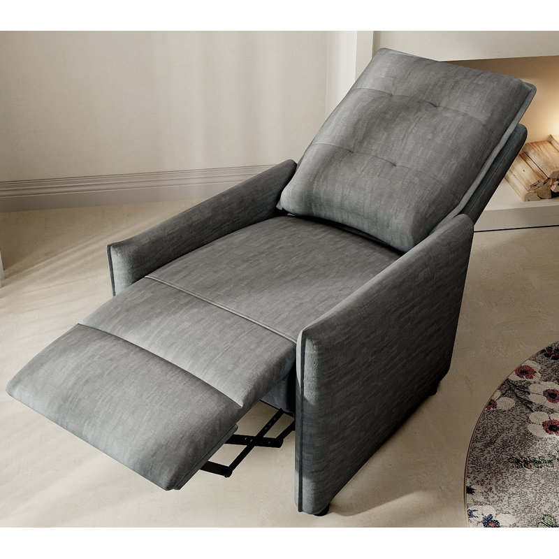 Fauteuil inclinable Chenille, Gris