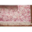 Tapis oriental rayé à motif abstrait moderne