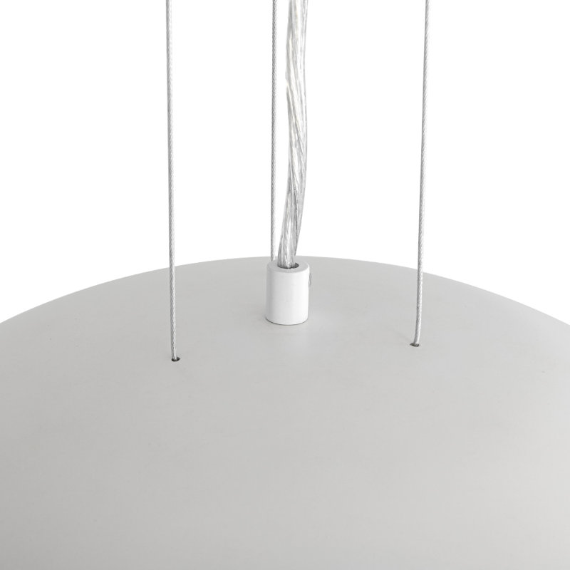  Grand luminaire suspendu à dôme simple 1 lumière à intensité variable 22 po